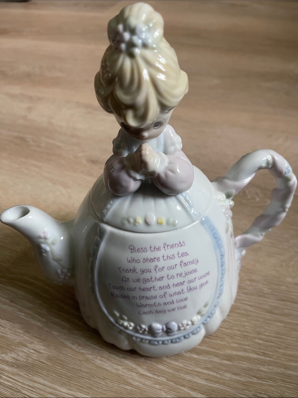 Vintage Enesco Precious Moments Friends Tea Pot
